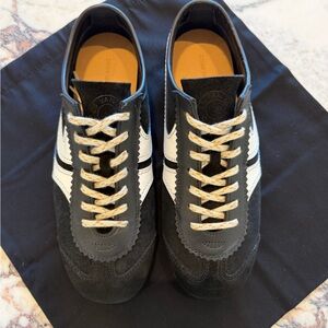 Women’s Dries Van Noten Black and White Sneakers